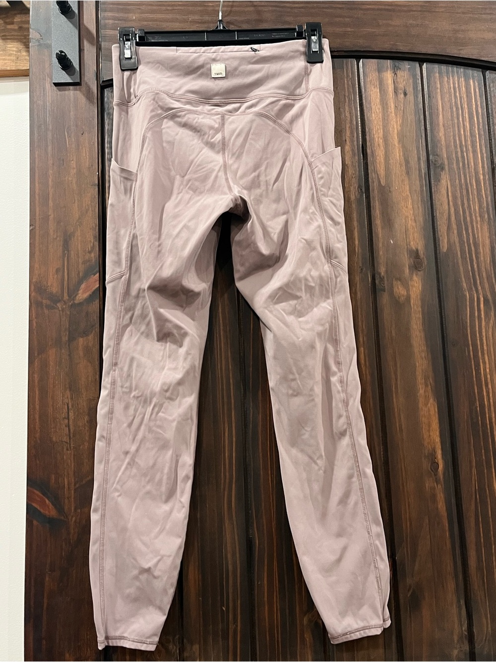 Vuori Stride Leggings Women’s Small Hazel High Rise 7/8 Pocket Running Yoga S